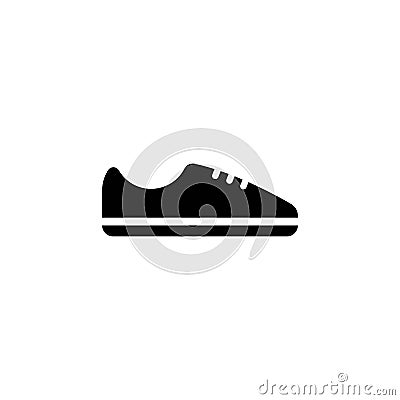 Sneakers vector icon Vector Illustration